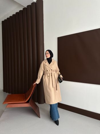 Kemerli Bej Kaşe Kaban - Görsel 5