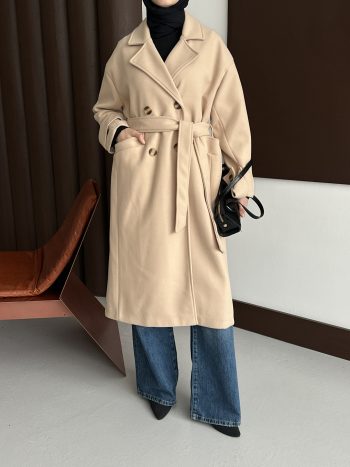 Kemerli Bej Kaşe Kaban - Görsel 9